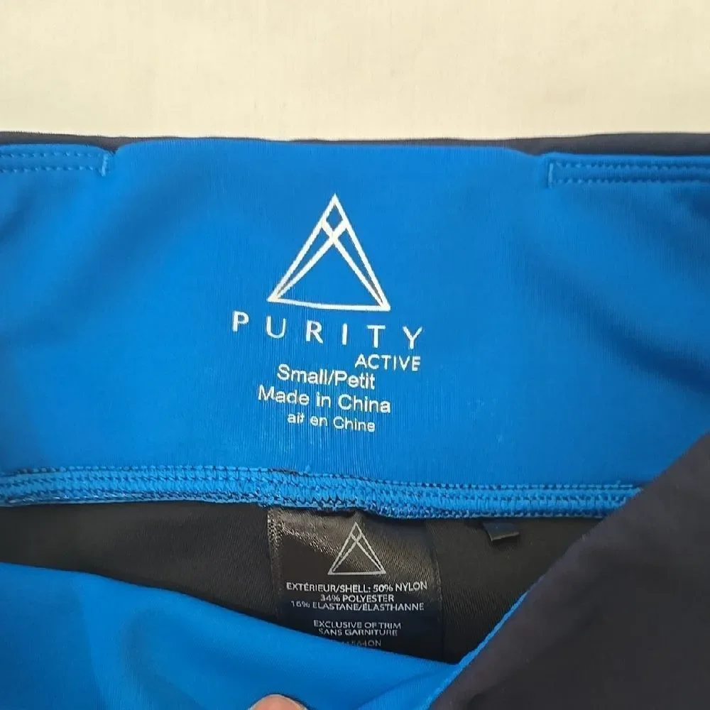 PURITY‎ Stylish navy and blue leggings small